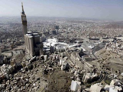Melihat Mekkah dari Udara