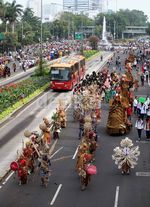 Kirab Budaya Meriahkan Hari Sumpah Pemuda
