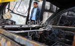 Mobil Terbakar, Ludeskan 4 Ruko