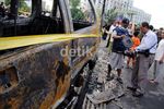 Mobil Terbakar, Ludeskan 4 Ruko
