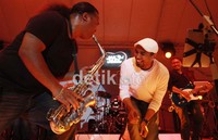 Glenn Fredly tampil mempesona di hari terakhir Jakarta International Jazz Festival (JakJazz) 2012. (Dok detikHot).