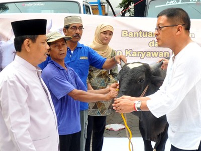 Hewan Kurban untuk Warga Kurang Mampu