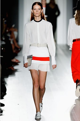 Victoria Beckham, Spring/Summer 2013. New York Fashion Week 2013. [Photo by Peter Michael Dills/Getty Images]