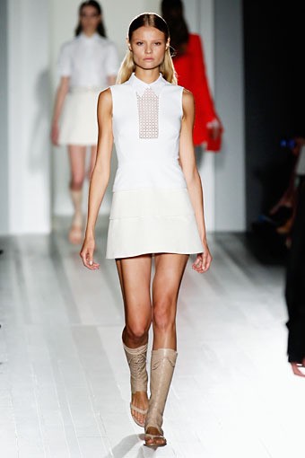 Victoria Beckham, Spring/Summer 2013. New York Fashion Week 2013. [Photo by Peter Michael Dills/Getty Images]