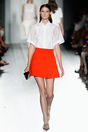 Victoria Beckham, Spring/Summer 2013. New York Fashion Week 2013. [Photo by Peter Michael Dills/Getty Images]