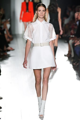 Victoria Beckham, Spring/Summer 2013. New York Fashion Week 2013. [Photo by Peter Michael Dills/Getty Images]