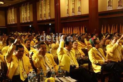 Rapat Paripurna Rapimnas Golkar Berlangsung Panas