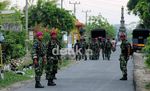 Pasca Bentrok, TNI Siaga di Lampung Selatan