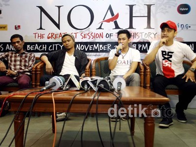 NOAH Persembahkan Konser Terbaik untuk Indonesia