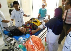 Sepasang Kekasih Menjadi Korban Tabrak Lari