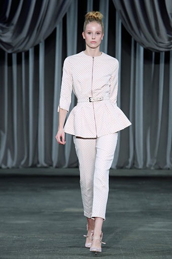 Christian Siriano, Spring/Summer 2013. New York Fashion Week 2013. [Photo by Mark Von Holden/Getty Images for Payless]