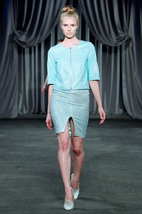 Christian Siriano, Spring/Summer 2013. New York Fashion Week 2013. [Photo by Mark Von Holden/Getty Images for Payless]