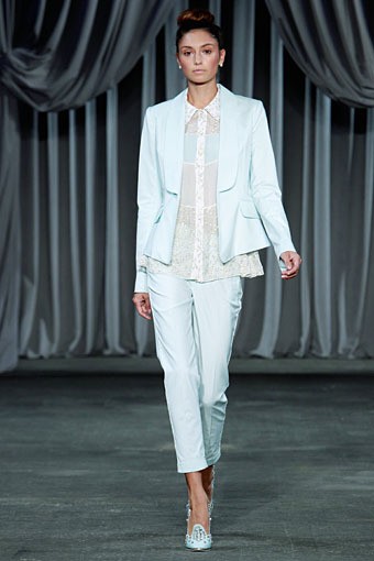 Christian Siriano, Spring/Summer 2013. New York Fashion Week 2013. [Photo by Mark Von Holden/Getty Images for Payless]