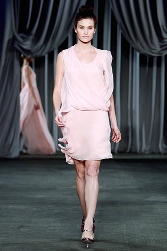 Christian Siriano, Spring/Summer 2013. New York Fashion Week 2013. [Photo by Mark Von Holden/Getty Images for Payless]