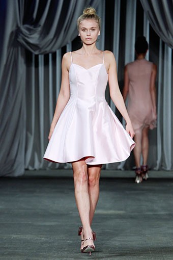 Christian Siriano, Spring/Summer 2013. New York Fashion Week 2013. [Photo by Mark Von Holden/Getty Images for Payless]