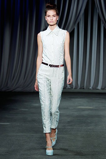 Christian Siriano, Spring/Summer 2013. New York Fashion Week 2013. [Photo by Mark Von Holden/Getty Images for Payless]