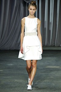 Christian Siriano, Spring/Summer 2013. New York Fashion Week 2013. [Photo by Mark Von Holden/Getty Images for Payless]