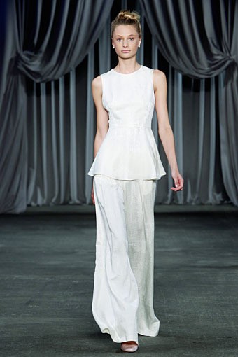 Christian Siriano, Spring/Summer 2013. New York Fashion Week 2013. [Photo by Mark Von Holden/Getty Images for Payless]