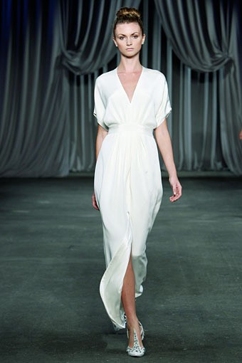 Christian Siriano, Spring/Summer 2013. New York Fashion Week 2013. [Photo by Mark Von Holden/Getty Images for Payless]