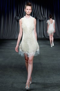 Christian Siriano, Spring/Summer 2013. New York Fashion Week 2013. [Photo by Mark Von Holden/Getty Images for Payless]