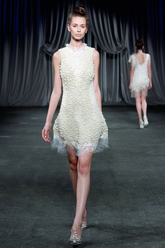 Christian Siriano, Spring/Summer 2013. New York Fashion Week 2013. [Photo by Mark Von Holden/Getty Images for Payless]