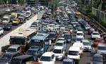 Diblokir Pendemo, Tol Dalam Kota Macet