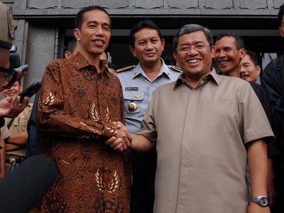 Ahmad Heryawan-Jokowi Bahas Banjir dan Macet