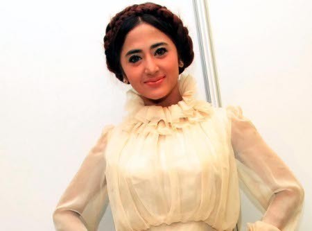 Dewi Persik Syuting Film di Lumpur Lapindo