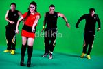 Amanda Gonzales Syuting Ulang Video Klip La Copa Del Mundo