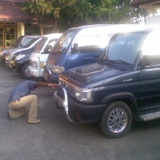 Sembilan Mobil Diduga Hasil Kejahatan Disita