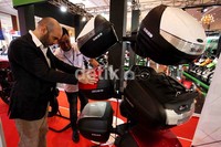 JMCS juga diikuti oleh 27 perusahaan pendukung industri seperti helm dan aksesoris lainnya.