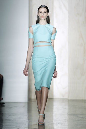 Cushnie et Ochs, Spring/Summer 2013. New York Fashion Week 2013. [Photo by Joe KohenGetty Images]