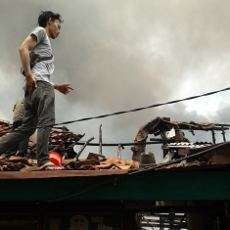  Kebakaran di Cempaka Putih, 82 Rumah Hangus & 650 Orang Ngungsi