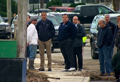 Kunjungi New Jersey, Obama Janji Terus Dampingi Korban Topan Sandy