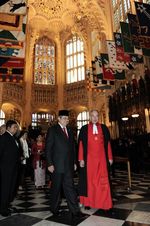 Presiden SBY Kunjungi Westminster Abbey