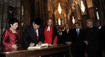Presiden SBY Kunjungi Westminster Abbey