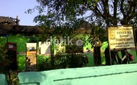 SMP Dharma Bakti di Balinuraga, Way Panji, Lampung Selatan hangus terbakar.
