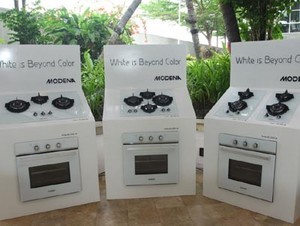 Telah Hadir Modena Crista White Series Untuk Dapur Modern