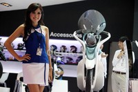 Sepeda motor ini diberi nama EC-Miu.