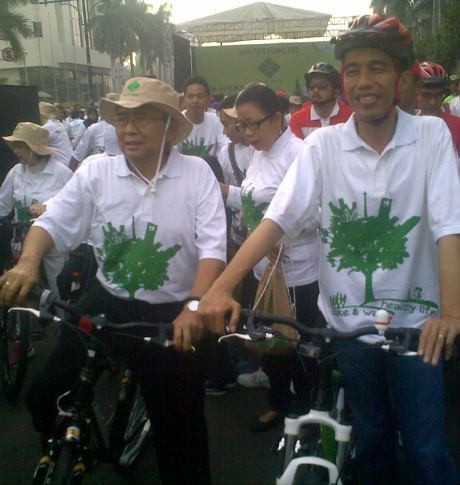 Menteri PU Minta Masyarakat Dukung Jokowi Wujudkan Ruang Terbuka Hijau 30%