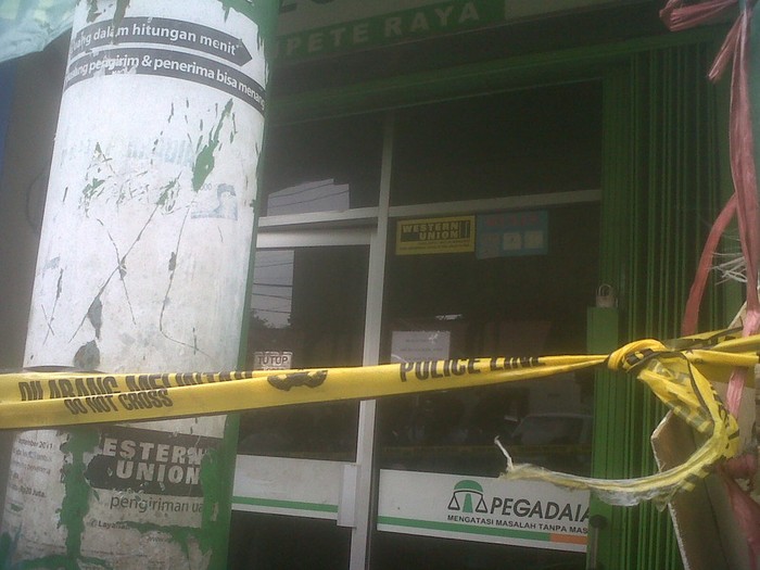 Sebelum Sasar Pegadaian Cipete, Perampok Bekap Satpam Pegadaian Fatmawati