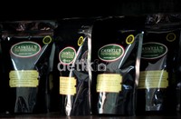 Kopi Caeswells yang telah dikemas dalam kemasan premium siap dipasarkan dan dijual ke kafe dan hotel-hotel berbintang.
