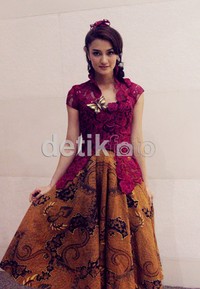 Ia pun ingin kebaya lebih go international. Gus Mun/detikHOT.