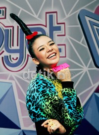 Oxcerila Paryana saat ditemui di DahSyat, Jakarta Barat, Minggu (4/11/2012). Gus Mun/detikHOT.