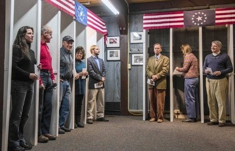 Pilpres AS Dimulai di 2 Desa Kecil di New Hampshire