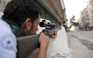 Sniper Moscow Pemberangus Tank Assad
