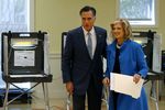 Romney Gunakan Hak Pilihnya