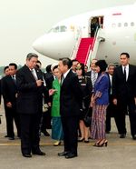 Presiden SBY Kembali ke Tanah Air