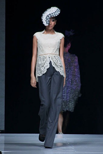 Sebastian Gunawan Bella Pietra. Jakarta Fashion Week 2013 at Plaza Senayan. Jakarta. [Foto: Mohammad Abduh/Wolipop]