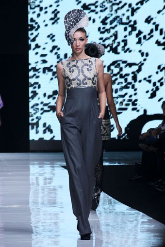 Sebastian Gunawan Bella Pietra. Jakarta Fashion Week 2013 at Plaza Senayan. Jakarta. [Foto: Mohammad Abduh/Wolipop]